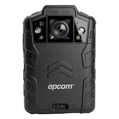Body Camera / Video 4 Megapixel / Captura 48 Megapixel / IR 15 m (49.2 ft) / Ángulo 130° / Almacenamiento 128 GB