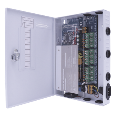 Fuente de Alimentación Multicanal / 18 Canales / 30 A Total / 1.85 A por Salida / Voltaje Ajustable 11-15 VDC / 200 W / Operación -20°C a 70°C