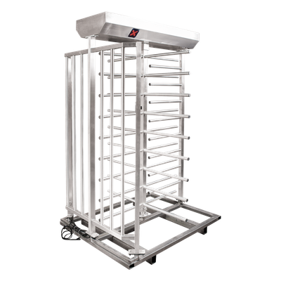 Torniquete de Cuerpo Completo / 25 Personas/min / Acero Inoxidable / Rotación 90° / Interior y Exterior / 110 VCA