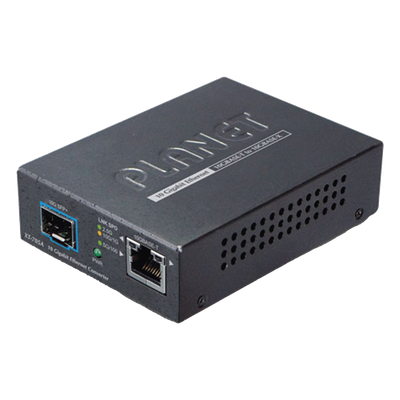 Convertidor de Medios / 10G/5G/2.5G/1G/100M a SFP+ / 10GBASE-X / Cobre a Fibra / 300m a 60km / 3.75W