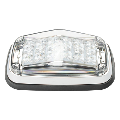Luz de Advertencia LED / 6 LEDs Ultra Brillantes / 11 Patrones de Destello / IP67 / 12-30 VCC / Certificación SAE y ECE