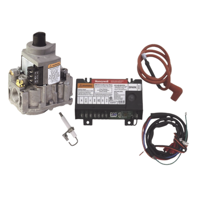 Kit de Conversión de Piloto Intermitente / Válvula Doble Operador / 270 ft³/h (7.6 m³/h) / Cierre 100% por Falla de Flama / 24 VAC / ANSI Z21.71