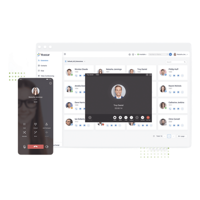 Extensión Anual PBX Cloud / Call Center Avanzado / 500 Min Grabación / 5 Dispositivos por Extensión / CRM y SBC Integrados