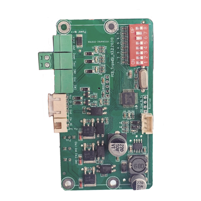 Tarjeta de Control de Acceso / 2 Entradas Pulso Seco / 2 Salidas Solenoide / 24V DC / Dipswitch Configurable / Compatible DS-K3H4420-120 y DS-K3H4410-120