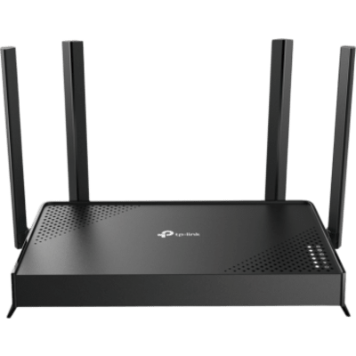 Router Wi-Fi 7 / BE3600 3.6 Gbps / Doble Banda 2.4 GHz y 5 GHz / MLO + 4K-QAM / 1× WAN + 4× LAN Gigabit / 4 Antenas Externas con Beamforming / EasyMesh / HomeShield / Servidor y Cliente VPN