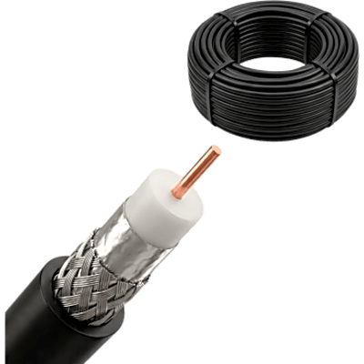 Rollo de 50 Metros de LP400 de 50 Ohms | Cable Coaxial Profesional