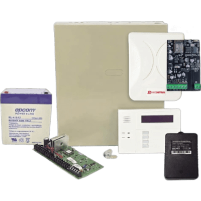 Kit de panel de control antirrobo VISTA-48LA con teclado-receptor inalámbrico 6160RF, comunicador WiFi DX FULL WIFI, batería y transformador