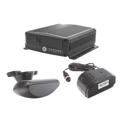 KIT IA MDVR Streamax / incluye sensor ADAS / incluye sensor DSM / MDVR tiene conexiones 4G WIFI y GPS. identifica el comportamiento del conductor