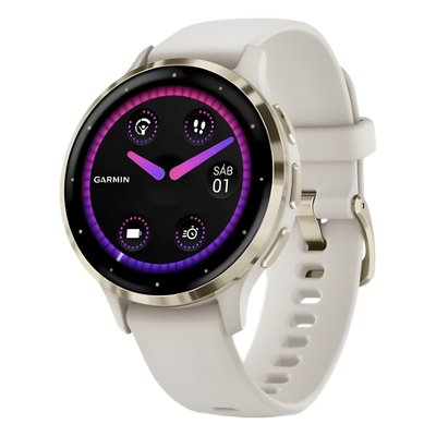 Smartwatch / Pantalla AMOLED 1.2″ / Batería 10 Días / GPS + GLONASS + Galileo / Monitor Cardíaco / Resistencia Agua 5 ATM / Almacenamiento 8 GB