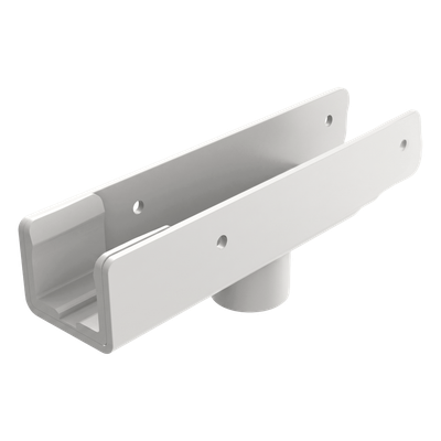 Enganche para Brazo de Barrera / Abatimiento por Impacto / Acero Q235 / 380 x 82 x 118 mm (14.96 x 3.23 x 4.65 pulgadas) / 3.926 kg