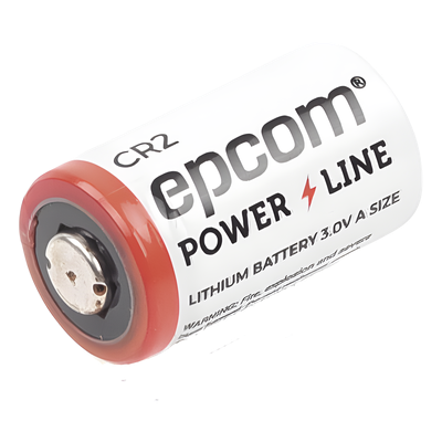 Batería de Litio CR2 / 3V / 850 mAh / Pulsos 2000 mA / -40°C a +60°C / Sello Hermético Vidrio-Metal
