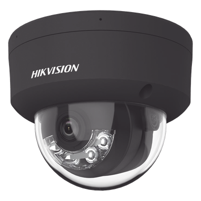 Cámara Domo IP / 4 Megapixel / Dual Light 30 m (98.4 ft) / Lente 2.8 mm / 104° / WDR 120 dB / IP67 / IK10 / PoE