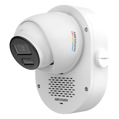 Cámara Turret TURBOHD / 2 Megapixel 1080p / Color 24/7 con Apertura F1.0 / Audio Bidireccional / Luz Blanca e IR 40 m (131.2 ft) / IP67 / Smart-Hybrid Light / 3D DNR
