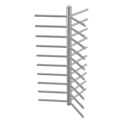 Eje Central de Refacción / Torniquete de Cuerpo Completo / Carril Sencillo / Acero Inoxidable