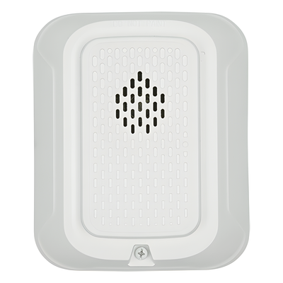 Sirena de Pared para Notificación de Incendio / 12/24 Vcc Automático / 88+ dB(A) / Montaje en Caja Eléctrica / Serie L