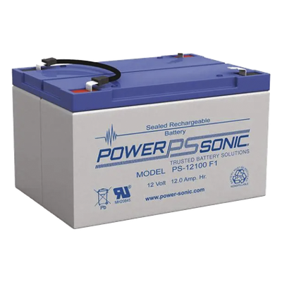 Batería de Respaldo AGM/VRLA / 12V / 12AH / Terminales F1 / 5 Años Vida Útil / Certificación UL