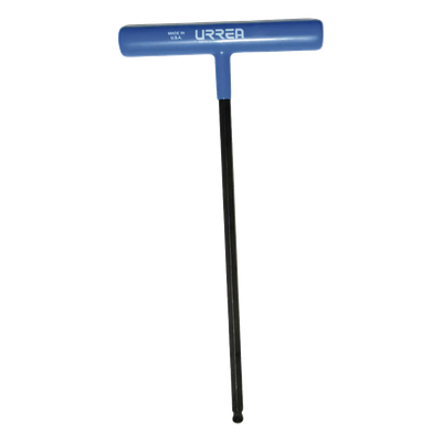 Llave Hexagonal Tipo T / Punta de Bola 6 mm / Longitud 9″ (228.6 mm) / Mango Ergonómico Antideslizante / Acero Profesional