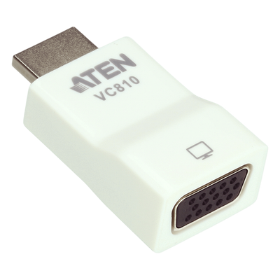 Adaptador de HDMI a VGA / 1920×1200 / Plug-and-Play / Sin Alimentación Externa