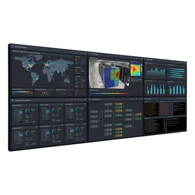 Kit Video Wall LCD 2×3 / 6 pantallas 55″ / 116″ diagonal / 500 nits / 24/7 / Daisy Chain DisplayPort / Montajes pared incluidos